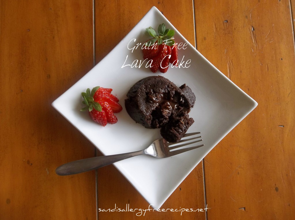 Grain Free Lava Cake