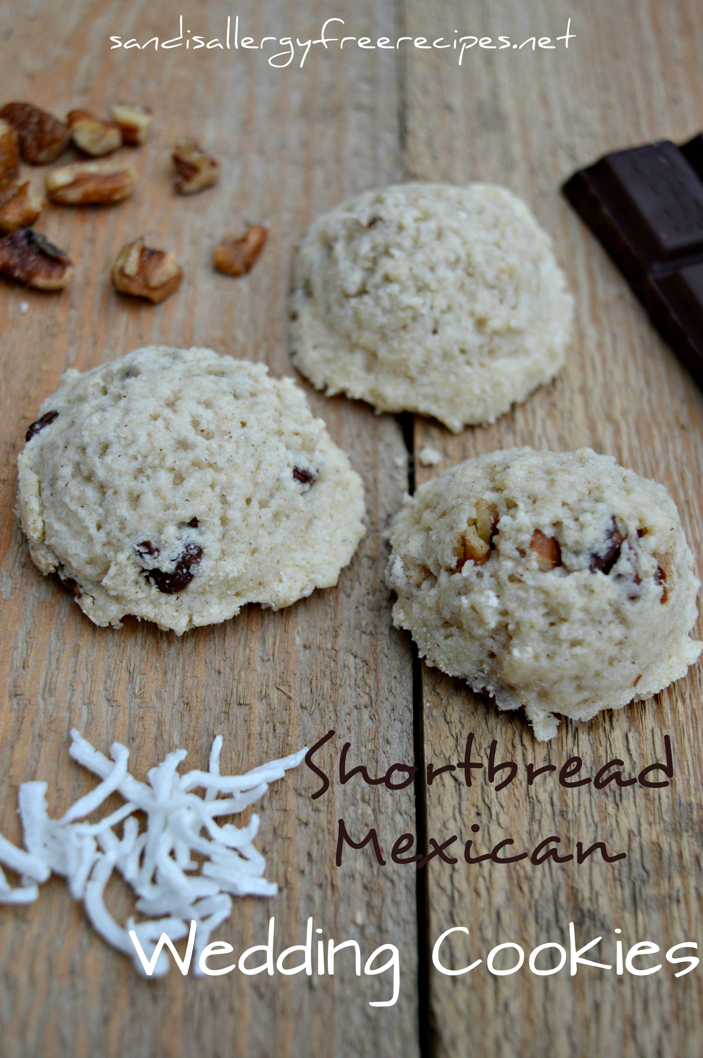 Shortbread Mexican Wedding Cookies (Gluten Free/ Dairy Free/ Refined ...