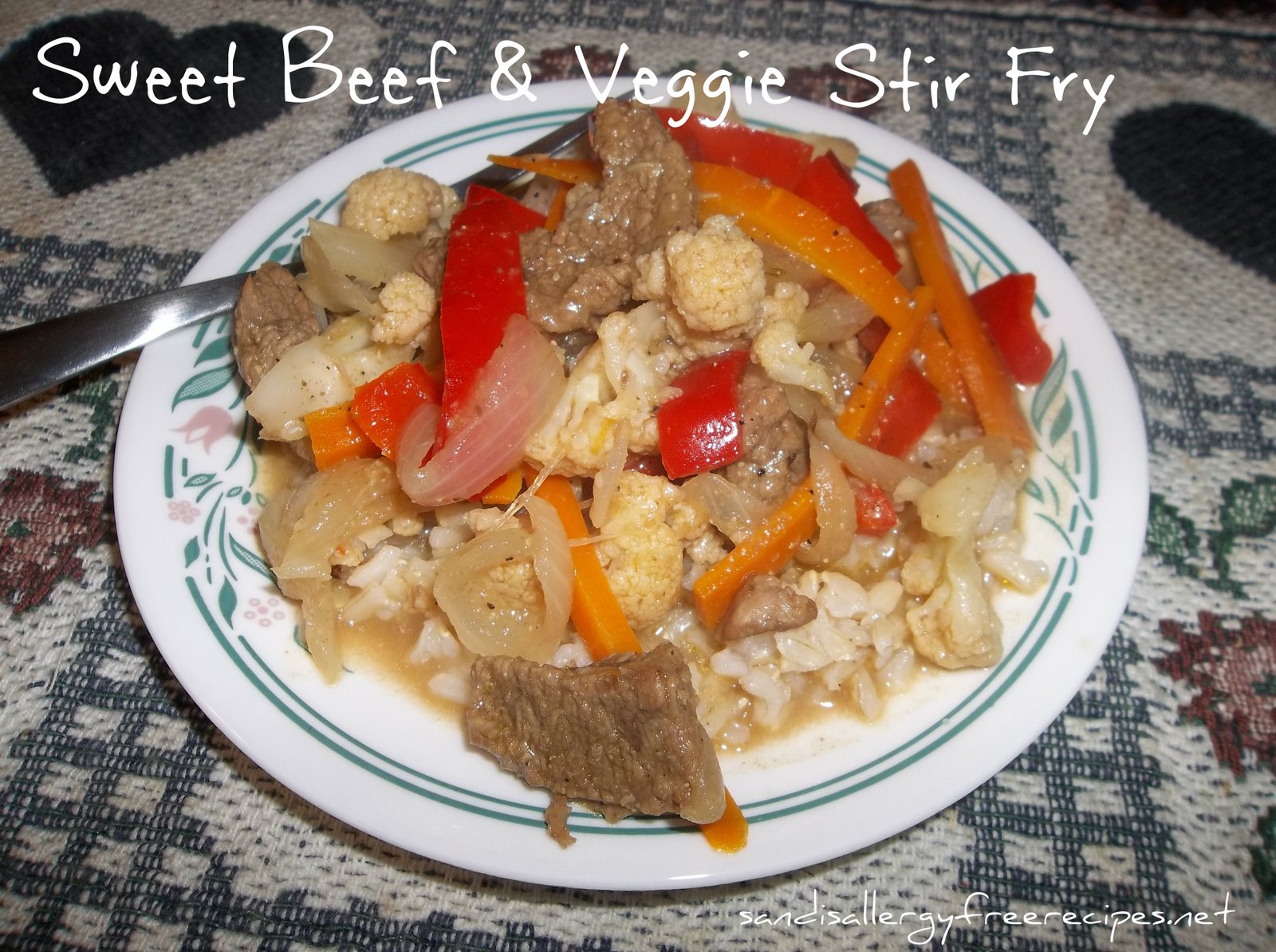 Sweet Beef & Veggie Stir Fry