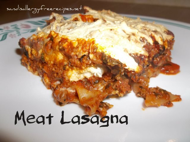 Meat Lasagna