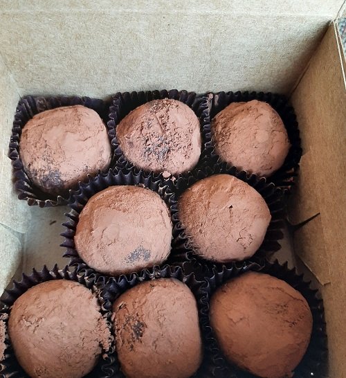 Cocoa Coated Truffles