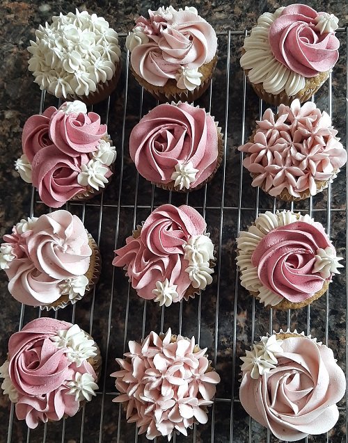 Pretty Pink Cupcakes